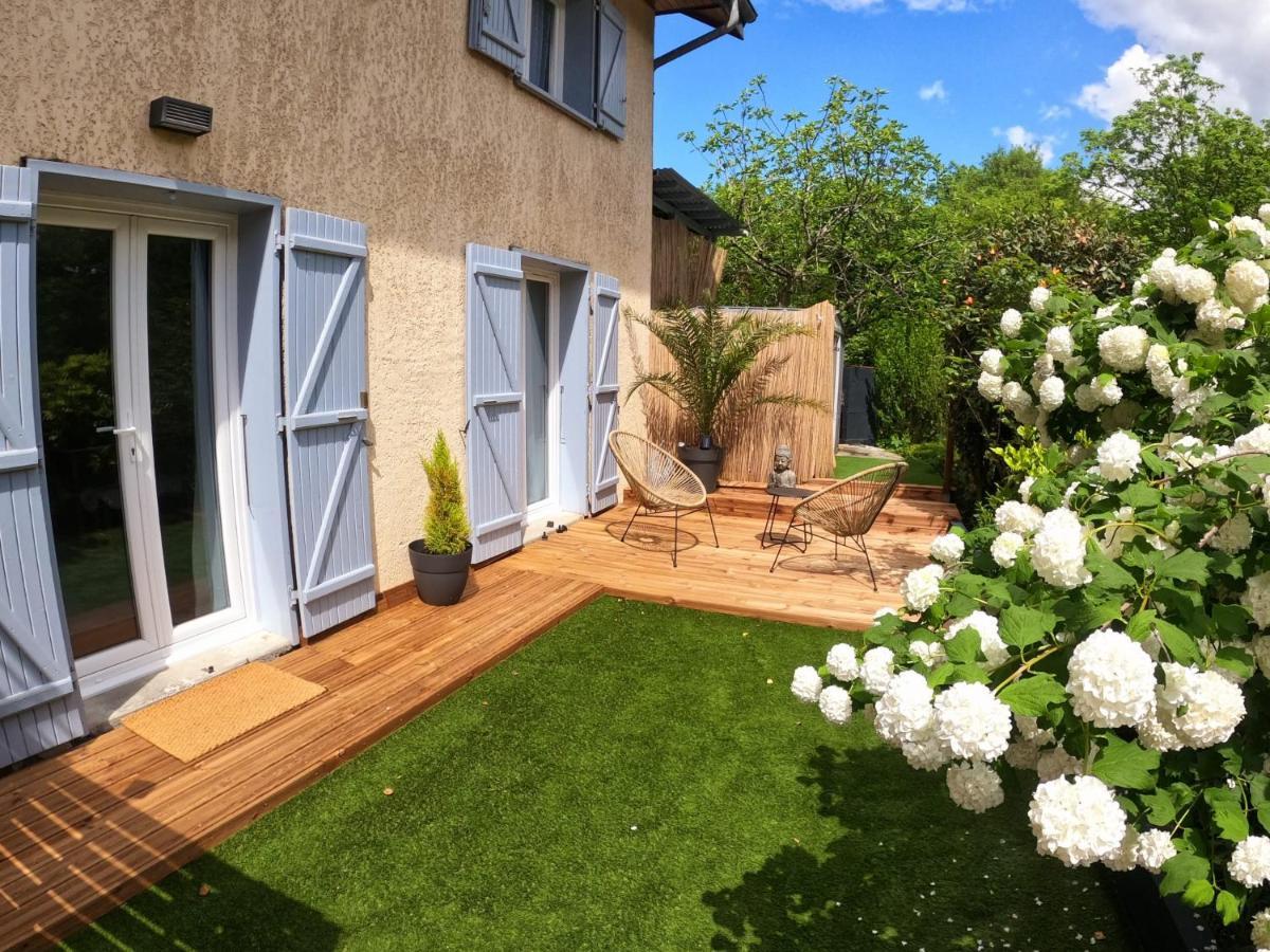 Refuge Des Myosotis - Proche Chambery - Jardin - Calme - Cosy Apartment Barberaz Luaran gambar