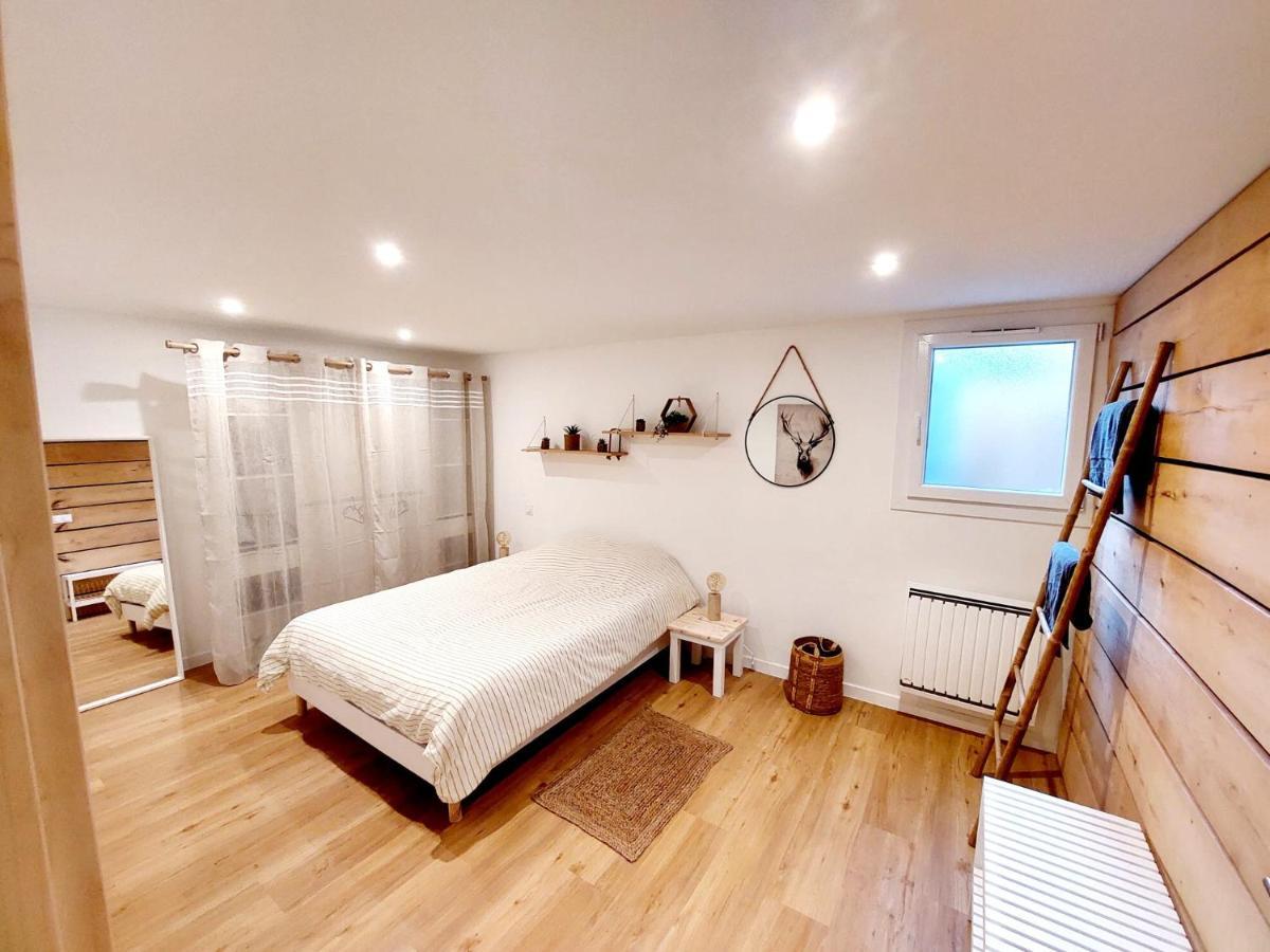 Refuge Des Myosotis - Proche Chambery - Jardin - Calme - Cosy Apartment Barberaz Luaran gambar